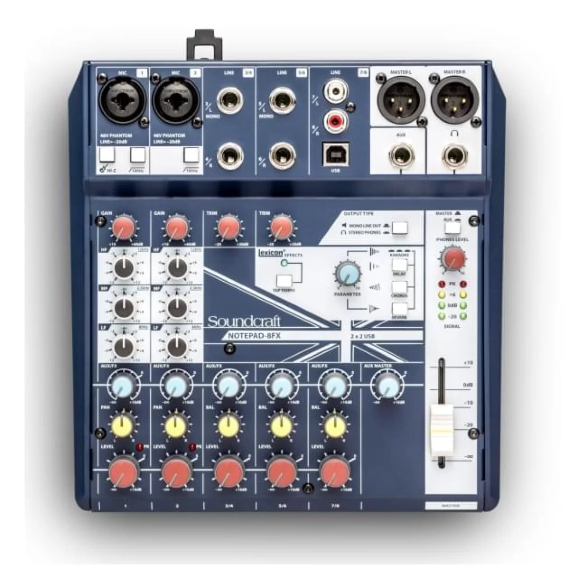 オ*ジ様 Soundcraft Notepad-8fx ミキサー Soundcraft Notepad-8FX 8-канальный аналоговый микшер купить в